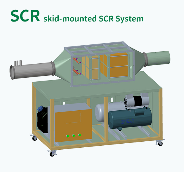 Skid-mounted SCR System